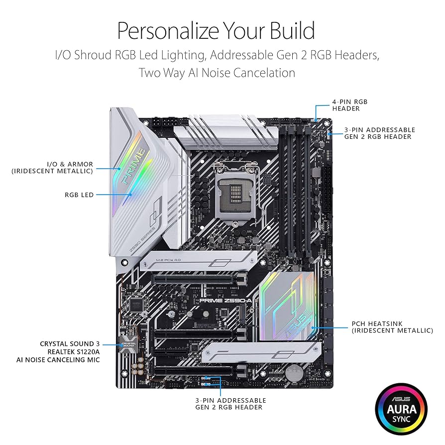 ASUS PRIME Z590-A ＋G.skill TridentZ neo Amazon.com: ASUS Prime Z590-A LGA 1200 (Intel®11th/10th Gen